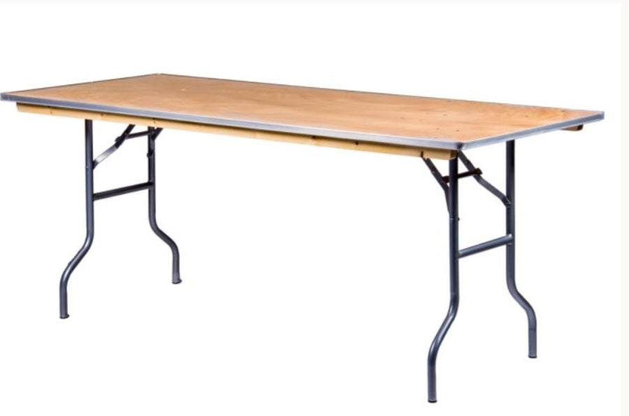 6x30 Rectangle Table Compact & Versatile